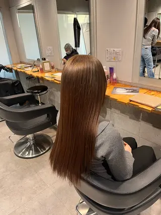 ロング カラー 川越ハイトーン🧸 Yumaのヘアスタイル