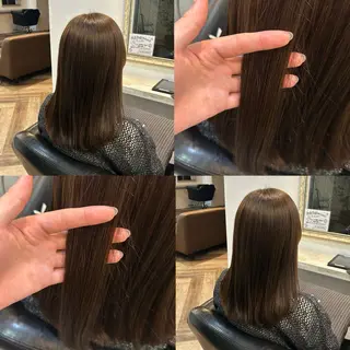 ミディアム カラー HONAMI .のヘアスタイル