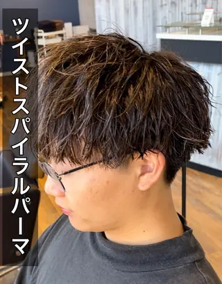 パーマ メンズ 🌟パーマリスト 鈴木雄大🌟のヘアスタイル