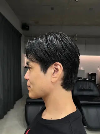 ショート メンズ 吉田一輝 外国人パーマのヘアスタイル