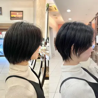 ショート カラー 《大人気髪質改善》 プログレス国分寺店のヘアスタイル