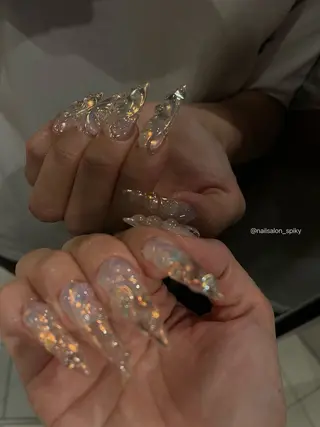 ネイル Spiky とうげ ふうかのネイルデザイン