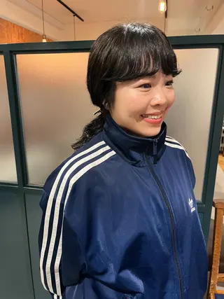 パーマ 暖色/パーマ 🌼クニトウメイのヘアスタイル