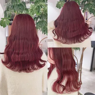 セミロング カラー 渋谷:インナーカラー ／🍒エリカ🍒のヘアスタイル