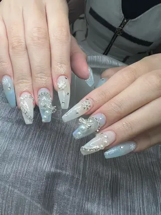 ネイル Lee Nails チップ長さだし専門店のネイルデザイン