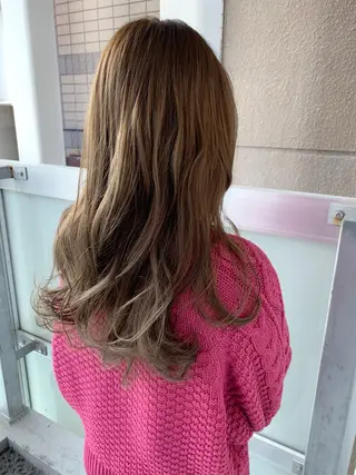 ロング カラー 古田 昂也のヘアスタイル