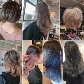 カラー 石井辰功也 フリーランス美容師のヘアスタイル