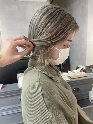ショート カラー 福西 洋斗のヘアスタイル
