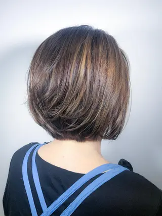 ミディアム 池田 寿子のヘアスタイル