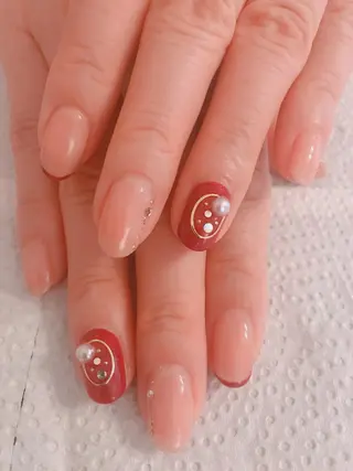 ミディアム shandy nailのネイルデザイン
