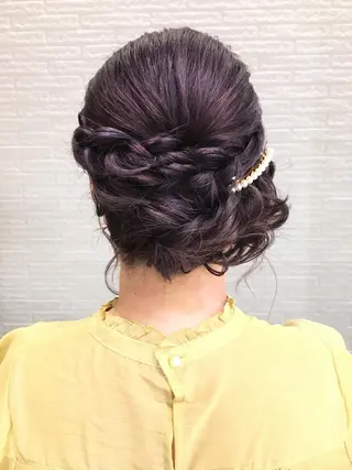 ヘアアレンジ 黒田恵里香ショート カットモデル募集中のヘアスタイル