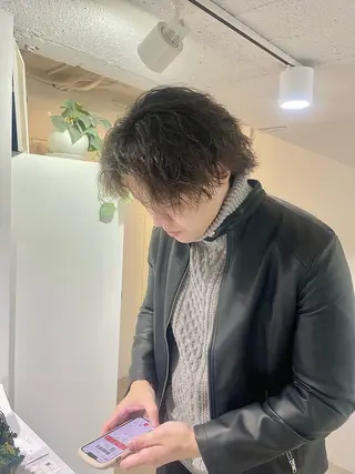 パーマ メンズ eir心斎橋店所属・エビスザキレン／メン ズ／心斎橋🌳のヘアスタイル