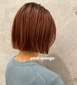 ミディアム カラー パーマ ヘアアレンジ ネイル マツエク・マツパ Miku /ボブのヘアスタイル