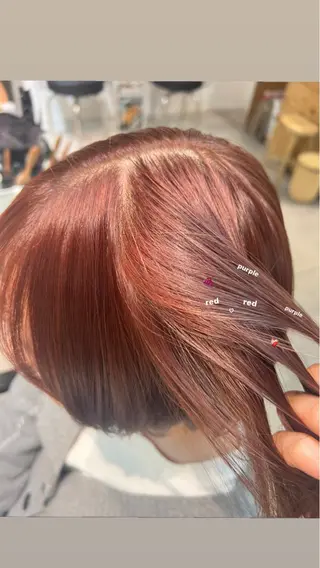 カラー 結菜 / portのヘアスタイル