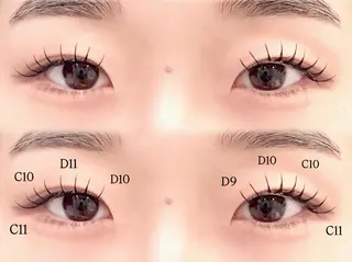 マツエク・マツパ CERRONE eyelash岩村のマツエク・マツパデザイン