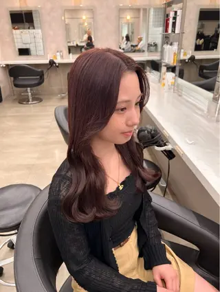 ロング カラー 💖札幌カラー 指名No.1💖玲奈のヘアスタイル