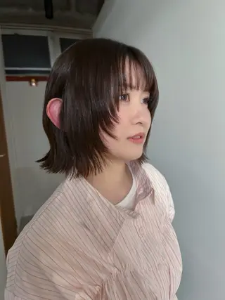 ミディアム Tuna所属・藤原 直希のヘアスタイル