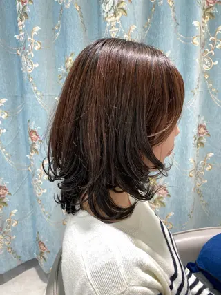 ミディアム MASUMI／ 川西能勢口LUMIAのヘアスタイル