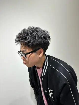 パーマ メンズ メンズ専門美容師／ メンズパーマ／森口のヘアスタイル