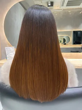 ロング ツバサ 髪質改善のヘアスタイル