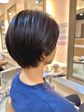 ショート なつき🌱ボブ 🤎レイヤーボブのヘアスタイル