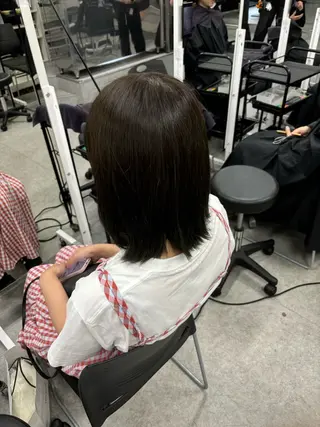 ミディアム 🪽直毛男子の救世主 🪽フェザーパーマのヘアスタイル