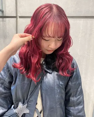 ロング カラー abe yuikaのヘアスタイル