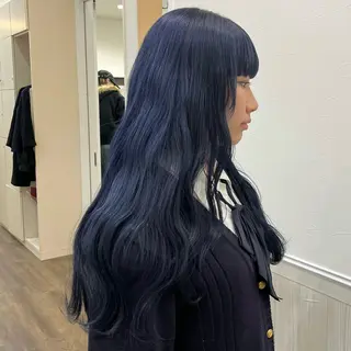 ロング カラー SUZUKI ITSUKIのヘアスタイル