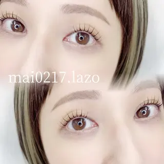 マツエク・マツパ アイサロンlazo 真愛【mai】のマツエク・マツパデザイン