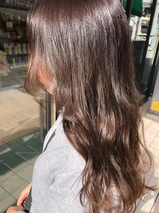 ロング カラー 樋渡 侑希のヘアスタイル