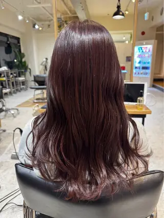 ロング 鈴木 心花のヘアスタイル