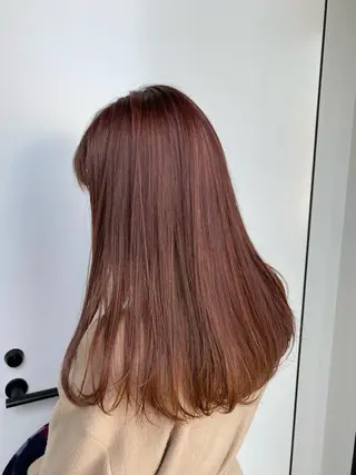 ミディアム カラー Unami MIHA☘️*゜のヘアスタイル
