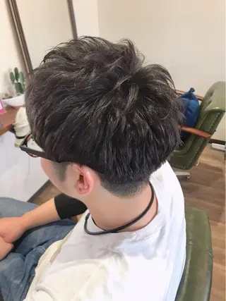 ショート パーマ メンズ Rug Relief 吉田のヘアスタイル