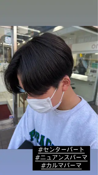 ショート パーマ メンズ メンズ&髪質改善縮毛 矯正【平山🔥拓哉】のヘアスタイル