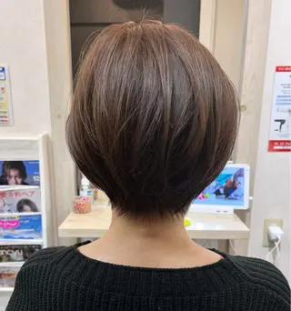 ショート カラー ショート専門 笠井翔太のヘアスタイル