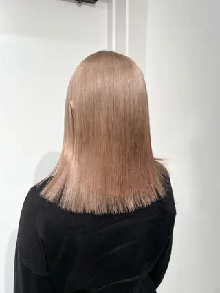セミロング カラー HARU//原宿🤍 リピート率NO.1のヘアスタイル