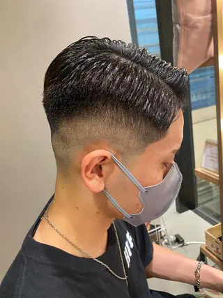 ショート メンズ unopulir 景山　凌のヘアスタイル