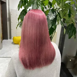 セミロング カラー パーマ ヘアアレンジ メンズ 🤍透明感カラー🤍 似合わせ🤍AINEのヘアスタイル