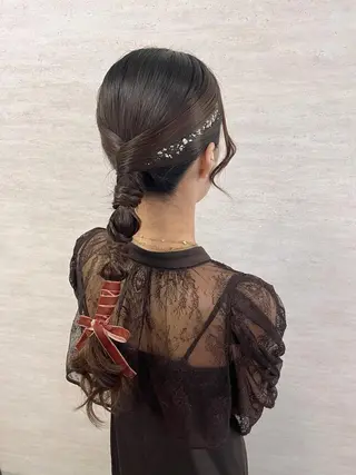 ヘアアレンジ 鈴木 芽香のマツエク・マツパデザイン