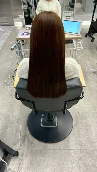 ロング カラー himari💜 暖色/レイヤーカットのヘアスタイル