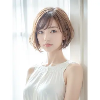 ショート 5 Noble ct .町田美容室のヘアスタイル