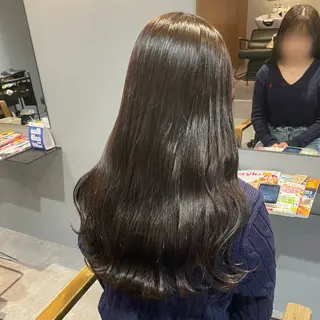 ロング Mimi🎀ブリーチ なし透明感 Ｗカラーのヘアスタイル