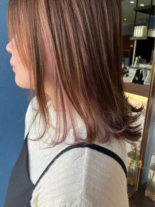 ミディアム 🫧Kubu🍀 natsume🫧のヘアスタイル