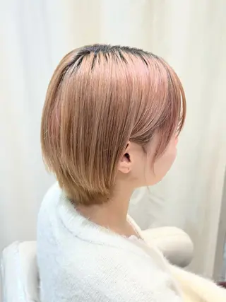 ショート 【𝐀𝐬𝐡-池袋 】ひな💭🎀のヘアスタイル