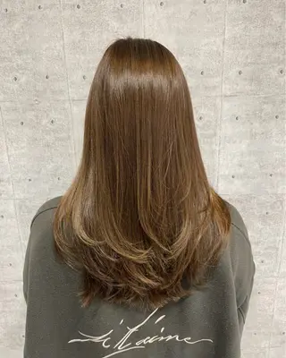 ロング カラー 【メンズパーマ✨️ 髪質改善矯正】岩城のヘアスタイル