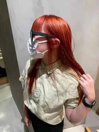 ロング カラー 🎀オイダイラ モモカ🎀のヘアスタイル