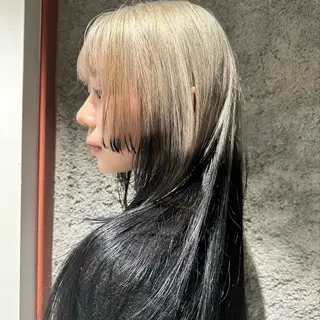 ロング カラー bloc japon所属・ﾌﾞﾚｲｽﾞ˚✧₊⁎ ﾚｲﾔｰToriのヘアスタイル