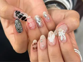 ネイル niconail 🧣ayu 📍烏山のネイルデザイン