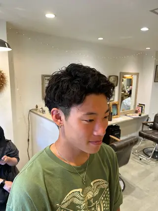 ショート パーマ メンズ 🌀メンズパーマ🌀 🐏丸山祐宇🐏のヘアスタイル