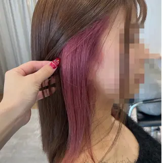 ミディアム うる艶カラー asukaのヘアスタイル